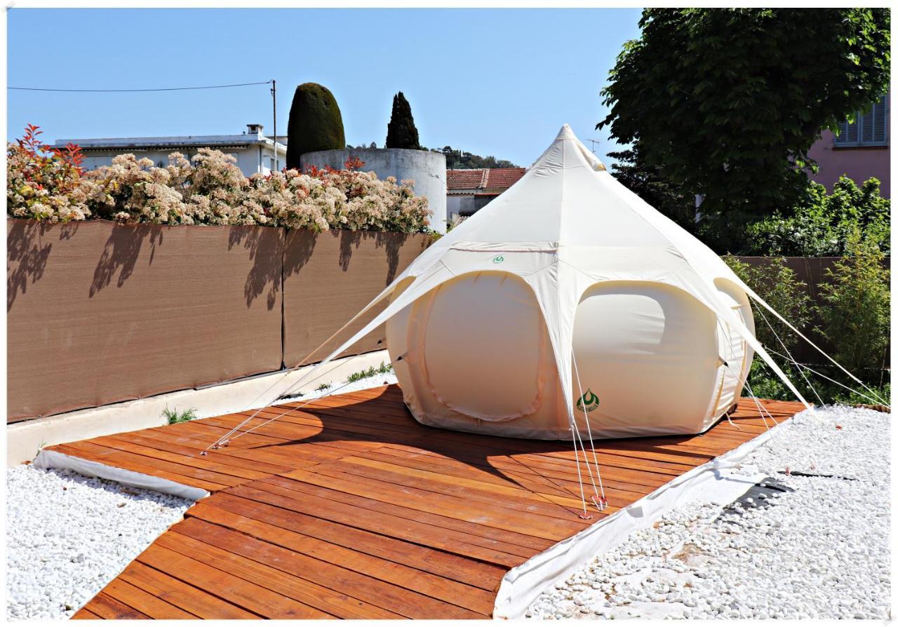 Superbe Glamping Avec Terrasse Privative 5Min Mer Канны Экстерьер фото